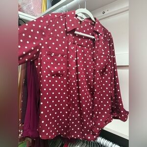Women button down top